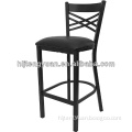 Cross Back bar stool high chair